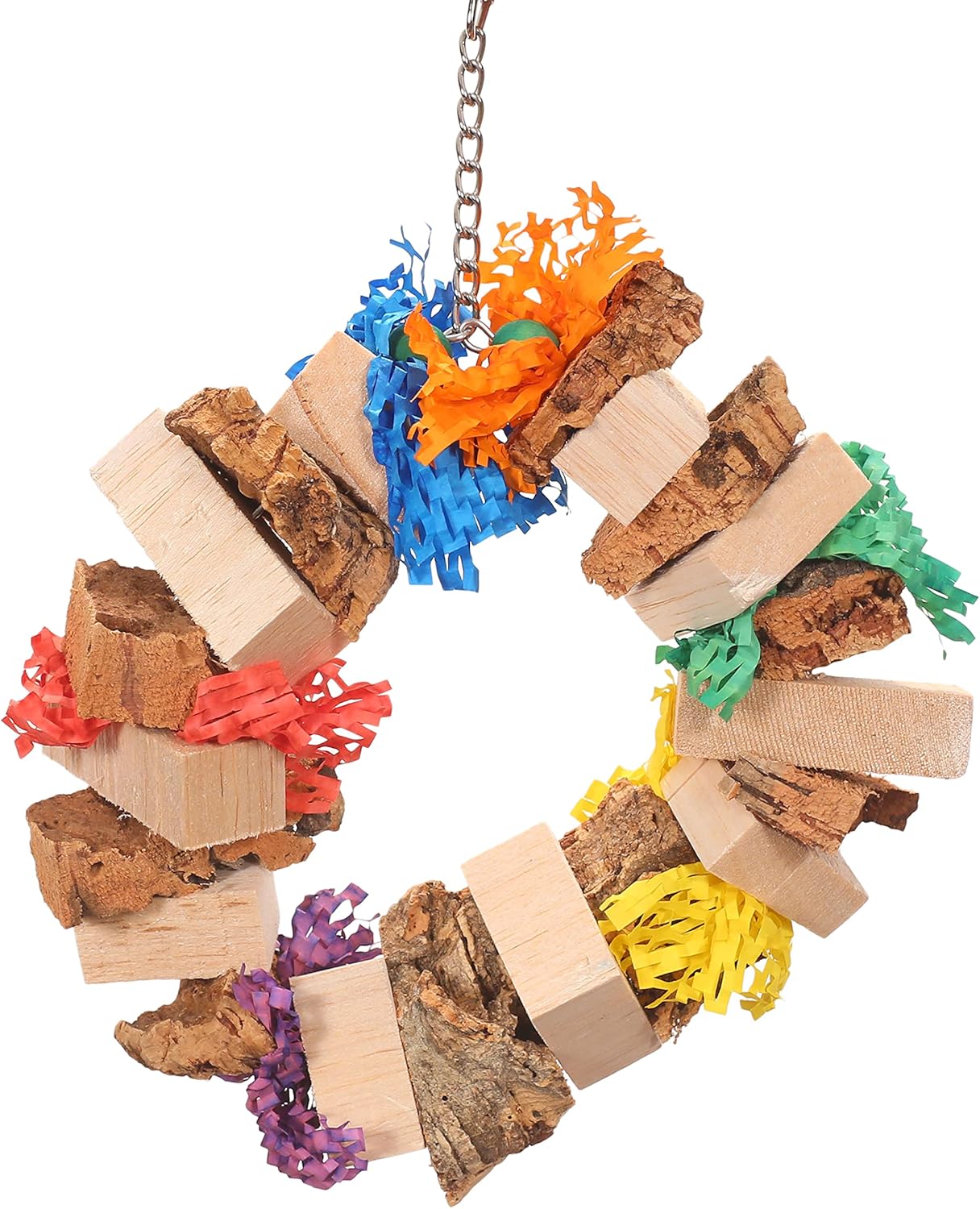 Softwood Wreath - Parrot Toy