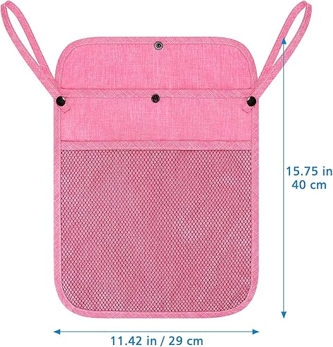 Miniatura 7 de Accmor Organizador universal de cochecito, bolsa de malla para Uppababy, Nuna, Britax, Doona, cochecitos de malla ajustable antideslizante y