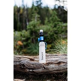 Sawyer Products Squeeze Water Filtration System, Cnoc Premium 1 Liter Bottle