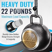 Vista 2 de GOEASY0312 Cuerdas Elásticas con Bola de 6 Pulgadas - 50 PIEZAS Bolas Elásticas con Cuerda Elástica para Toldo, Lona, Correas, Tienda de Campaña