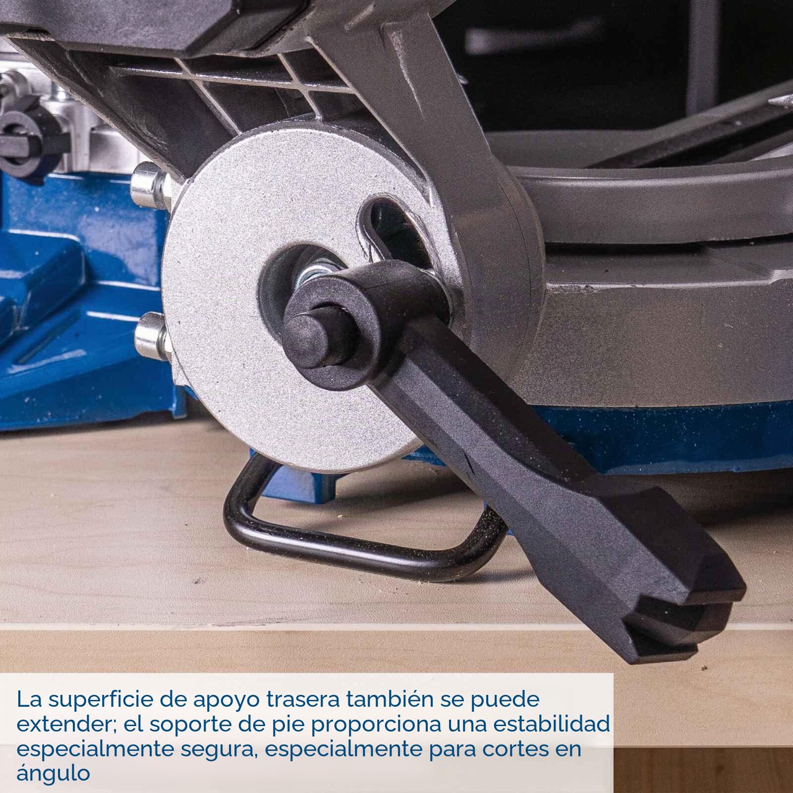 Sierra ingletadora SCHEPPACH HM216SPX (210 mm - 2000 W) + 2 hojas de carburo (24 dientes y 48 dientes)