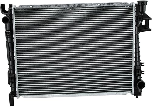 Miniatura 3 de Radiador de núcleo de aluminio CU2480 para Dodge Ram 1500 2002-2008 5.7L 5.9L/04-08 Ram 1500 3.7L 4.7L Radiadores de flujo cruzado 2003 2004 2005