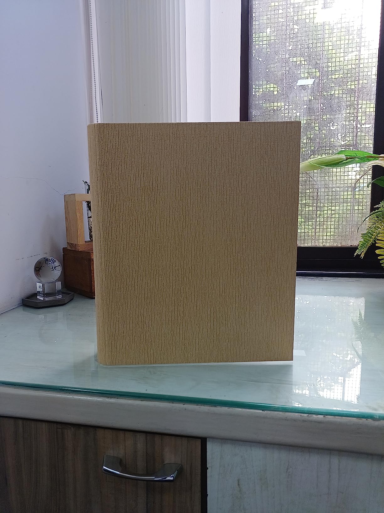 Comma Abaca – 2D Ring Binder File – A4 Size – 40mm (1.5inch) Nickel ...