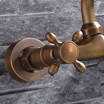 Amazon | BiaoTeng 蛇口 壁掛け,レトロな蛇口,蛇口 アンティークレトロ