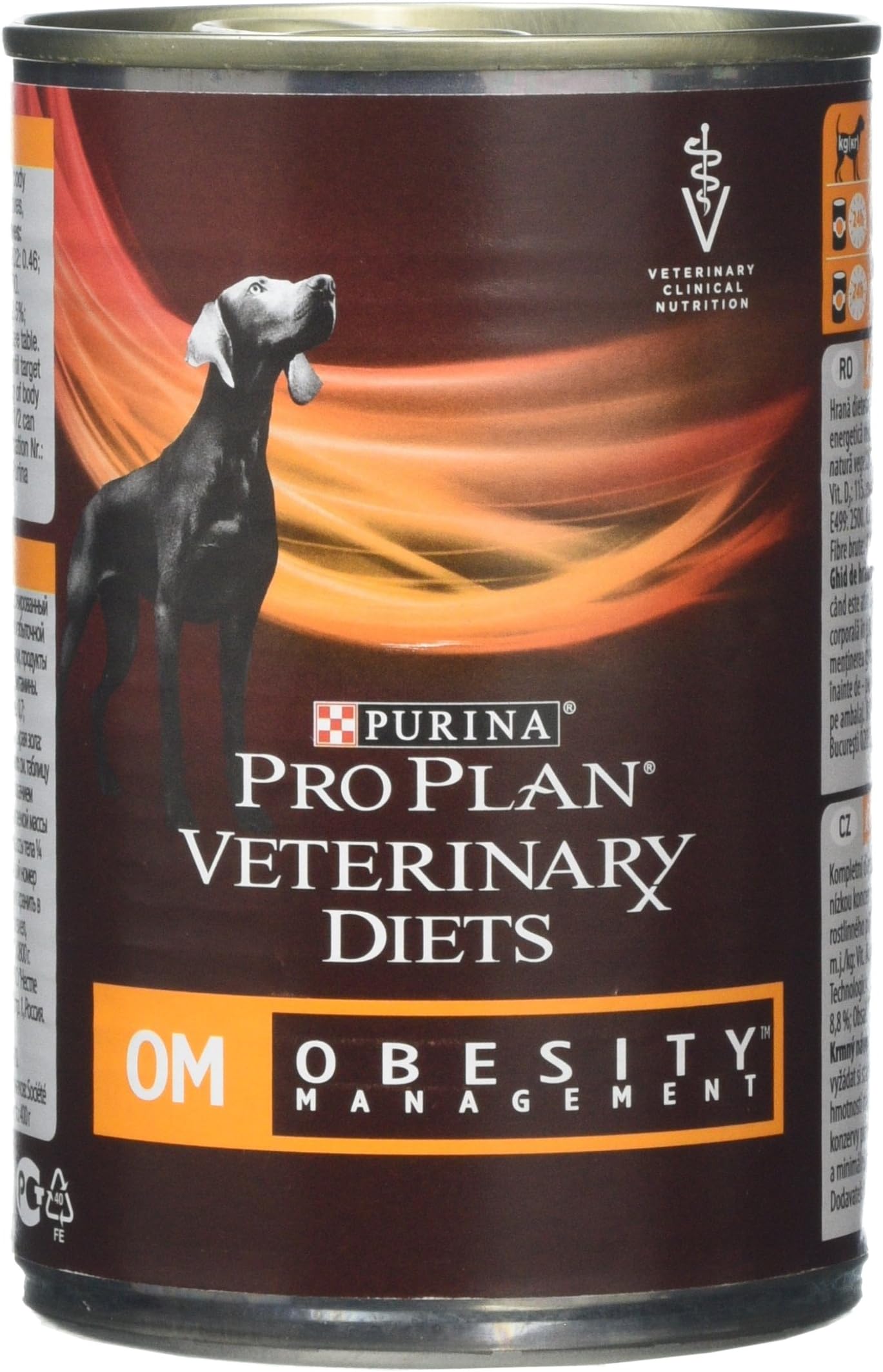 OM Obesity Mousse Wet Dog Food 400g (Pack of 12)