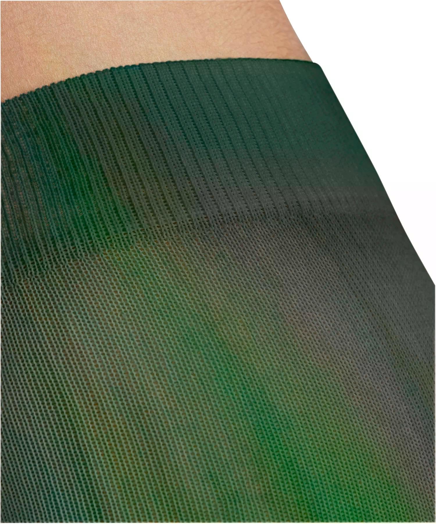FALKE Kobiety Rajstopy Fable Estate W Ti wełna grube z wzorem 1 Sztuka, Zielony Hunter Green 7441, 36-38