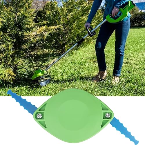 Miniatura 7 de 2900719 - Cuchillas y carrete de repuesto de policarbonato compatibles con Greenworks 2101602, 2101602A, STBA40B210, 2101602, ST40B410, BST4000,