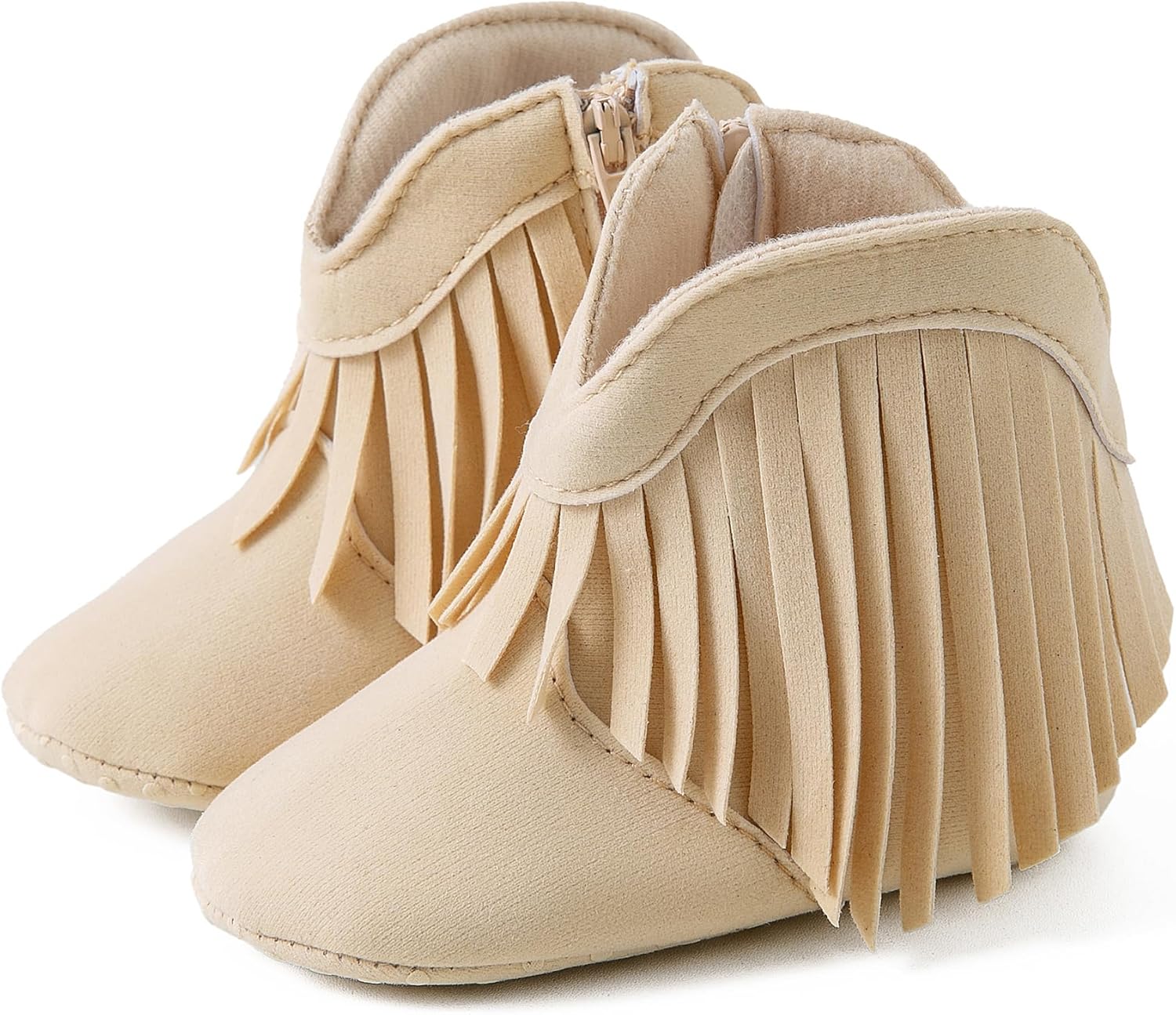 Jastore Baby Girls Cowboy Boots - Soft Bottom Non-Slip