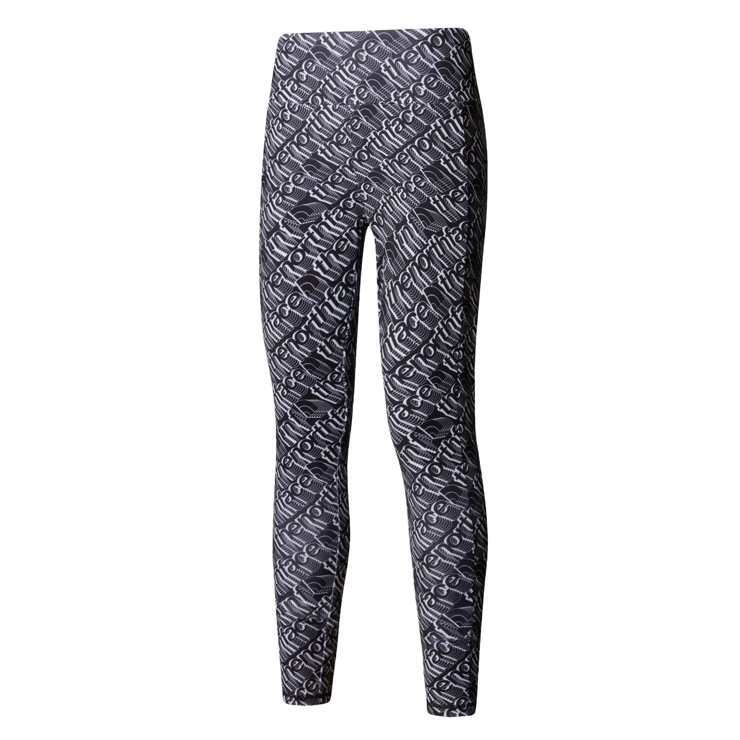 THE NORTH FACE NF0A8BQNJK3 W Flex 8IN Tight C/O Graphic (New FIT) Leggings Mujer TNF Black Tamaño XL
