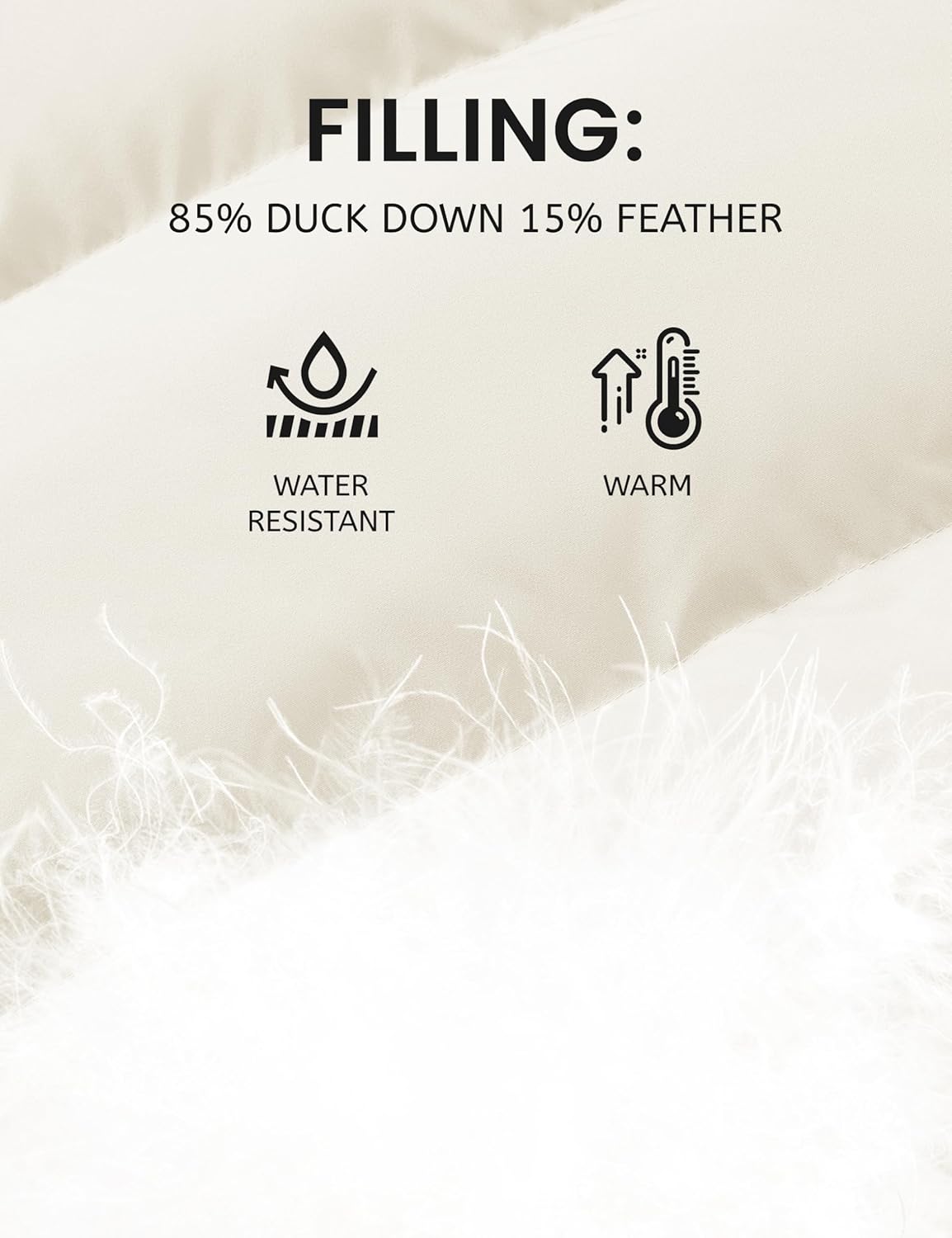 YUCOLEN Women's Winter Windproof Warm Down Jackets Lightweight Water-Resistant Quilted Padded Puffer Jackets with Pockets - Image 3