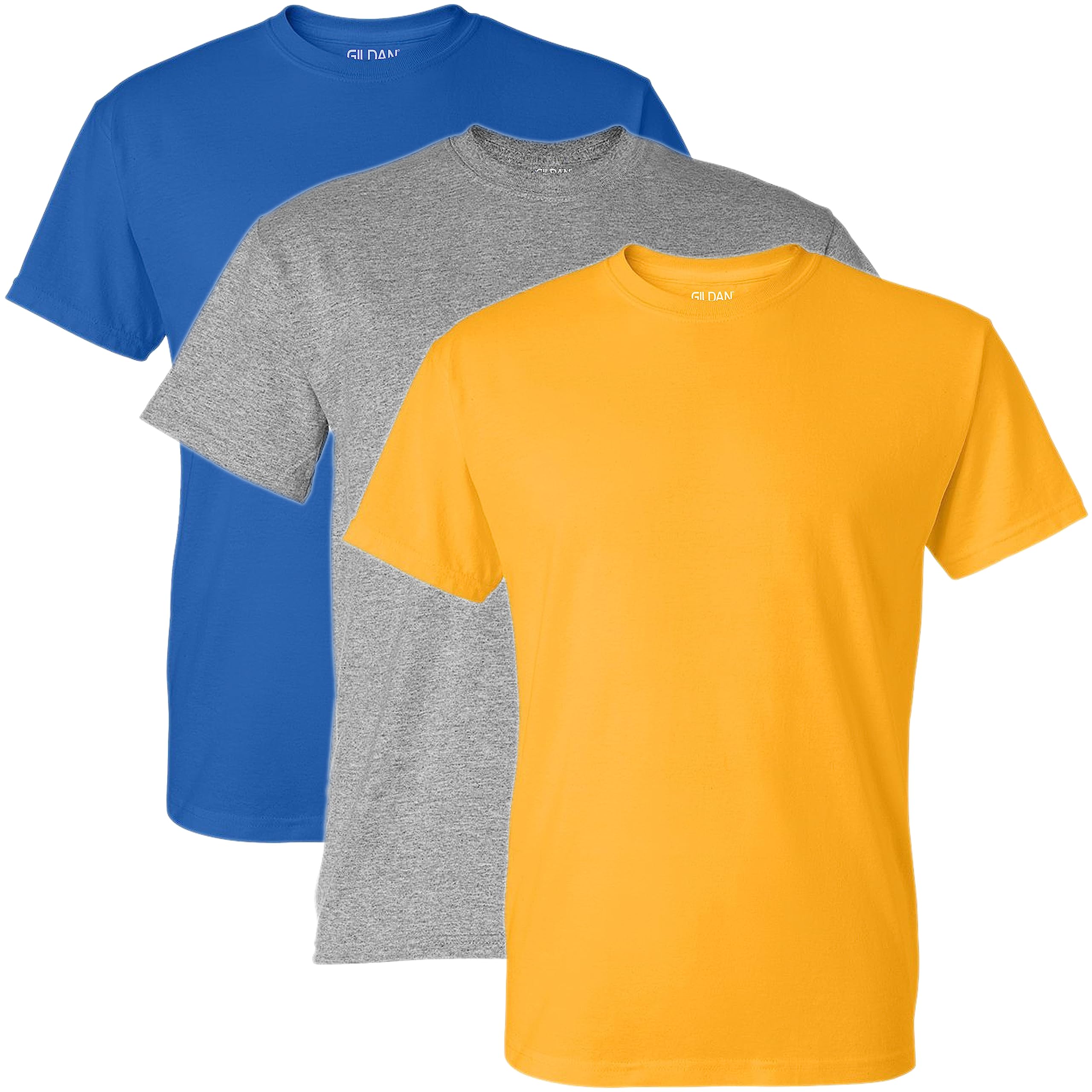 Gildan Koszula Mężczyźni DryBlend Adult T-Shirt, 2-Pack