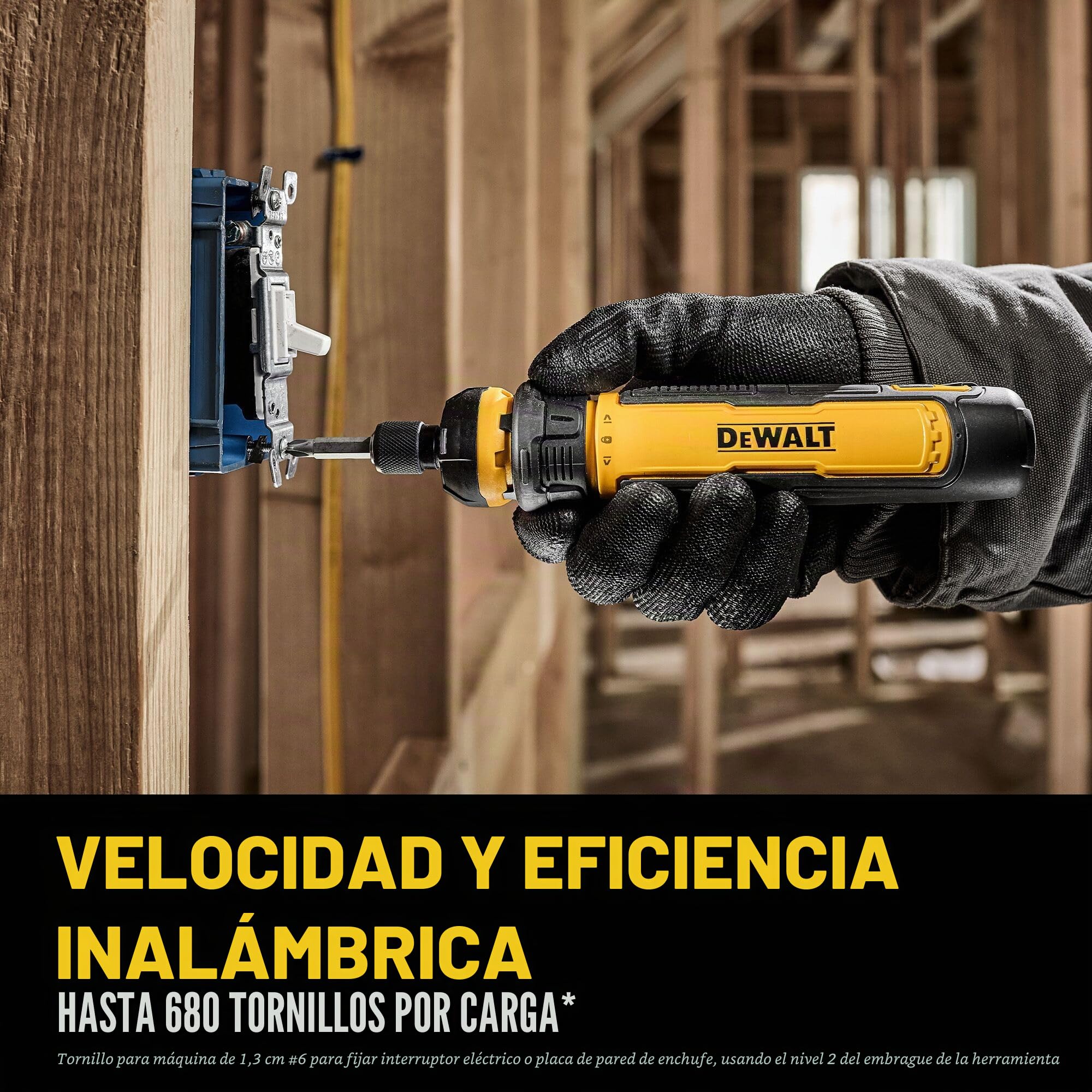 DEWALT Destornillador inalámbrico con control FLEXDRIVE y puntas de destornillador (DWHT66719)