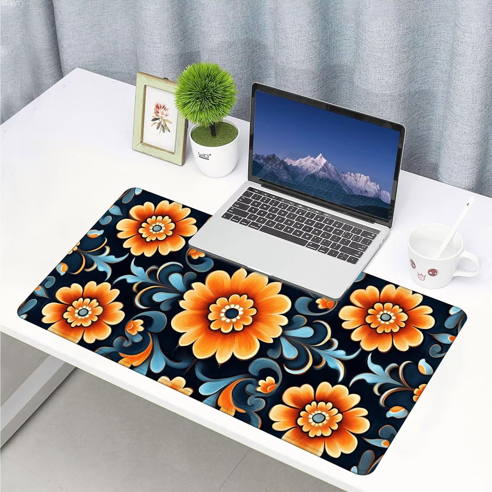 Podkładka pod mysz XXL 1200 x 600 x 3 mm Podkładka pod mysz do gier z wodoodporną antypoślizgową podstawą, podkładka pod mysz dla graczy, akcesoria biurowe, dokładność prędkości-komfort dla wszystkich