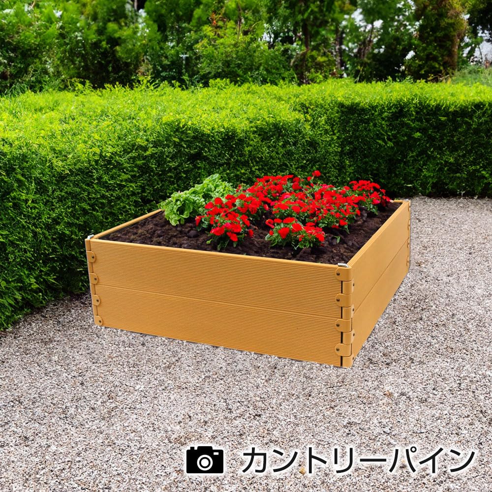 Amazon.co.jp: 樹脂製 レイズドベッド 幅90センチx奥行90センチ 2段 