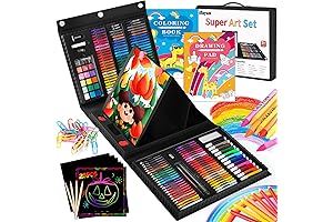 iBayam Art Kit for Girls Ages 8-12: Unbox 251 Drawing Essentials!