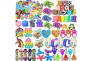 58 Pack Non-Candy Pinata Fillers 4-12 Boys & Girls