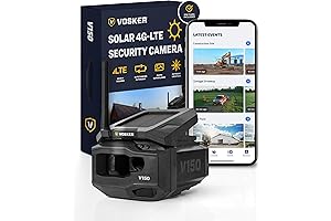 V150 Solar-Powered LTE Cellular Home Security Outdoor Camera