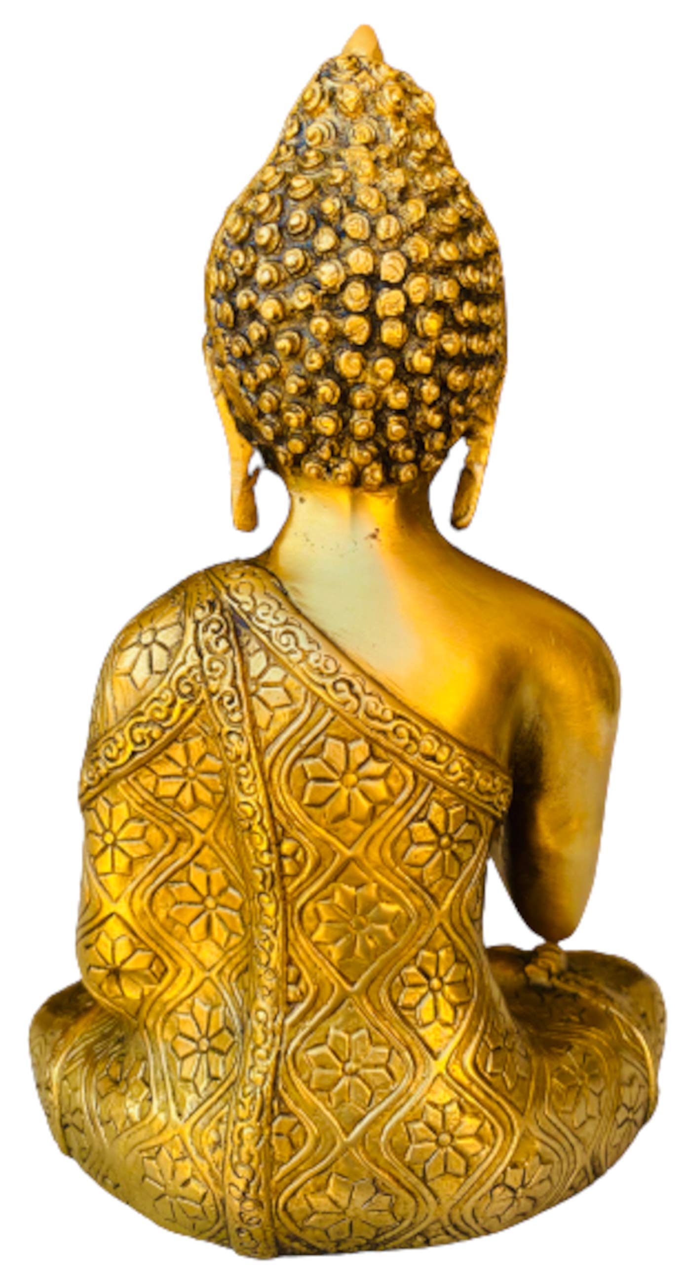 Amazon.co.jp: QT Shopping S ブッダ 真鍮像 祝福 アンティーク
