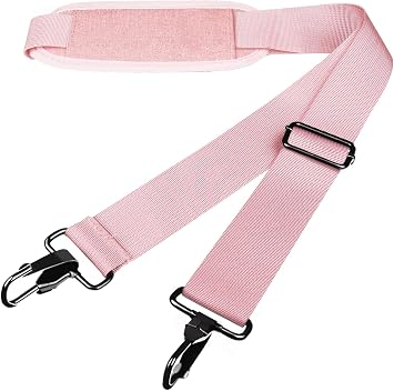 56 Inch Shoulder Strap, Universal Adjustable Shoulder Belt with Metal Hooks