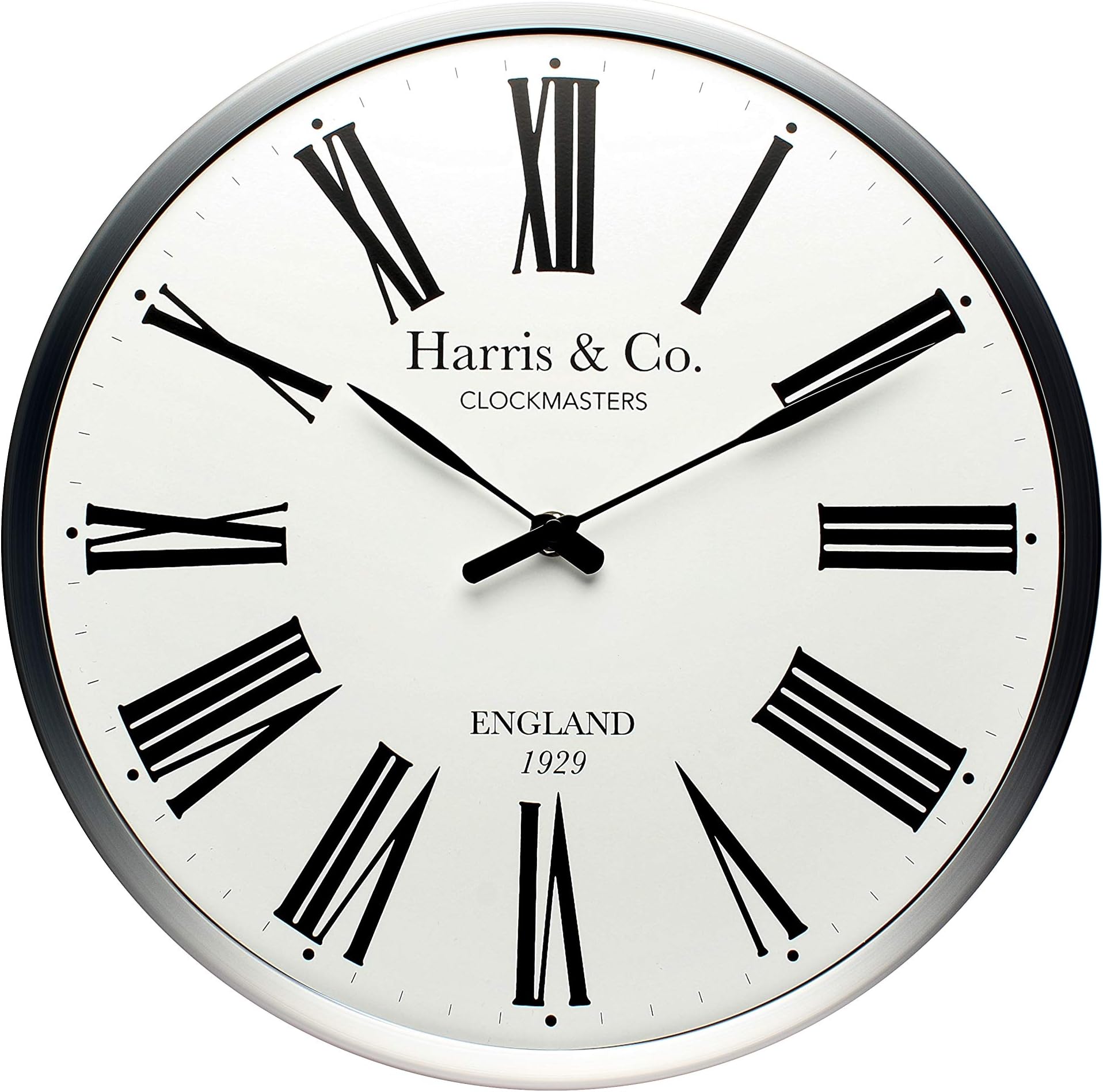 Buy HARRIS & CO. CLOCKMASTERS Luxury Analog Wall Clock Luxury Roman