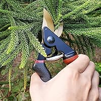 Vista 6 de gonicc 8.5" Professional Rotating Bypass Titanium Coated Pruning Shears(GPPS-1014), Secateurs, Scissors, Pruners with Heavy Duty SK5 Blade. Soft