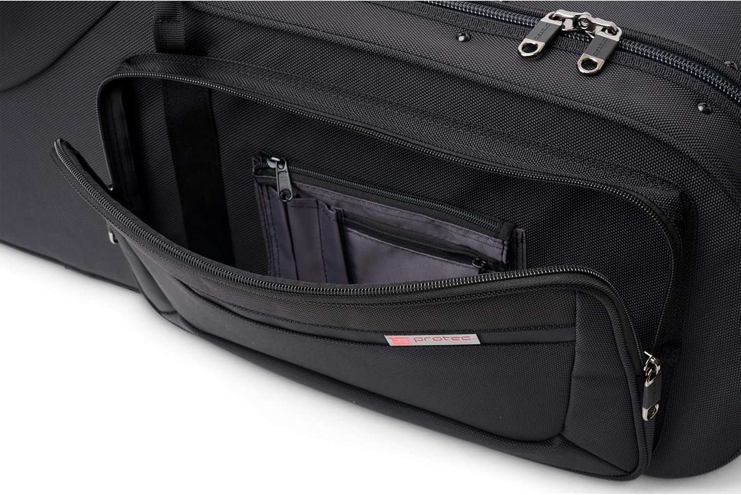 Protec Baritone Saxophone PRO PAC Case for Modern Horns (Fits Low A & Bb), Model PB324