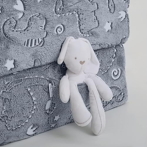 Miniatura 8 de MeMoreCool Sofá para niños sofá infantil con pepitas para niños dinosaurio que brilla en la oscuridad sofá plegable 3 en 1 sofá modular para niños