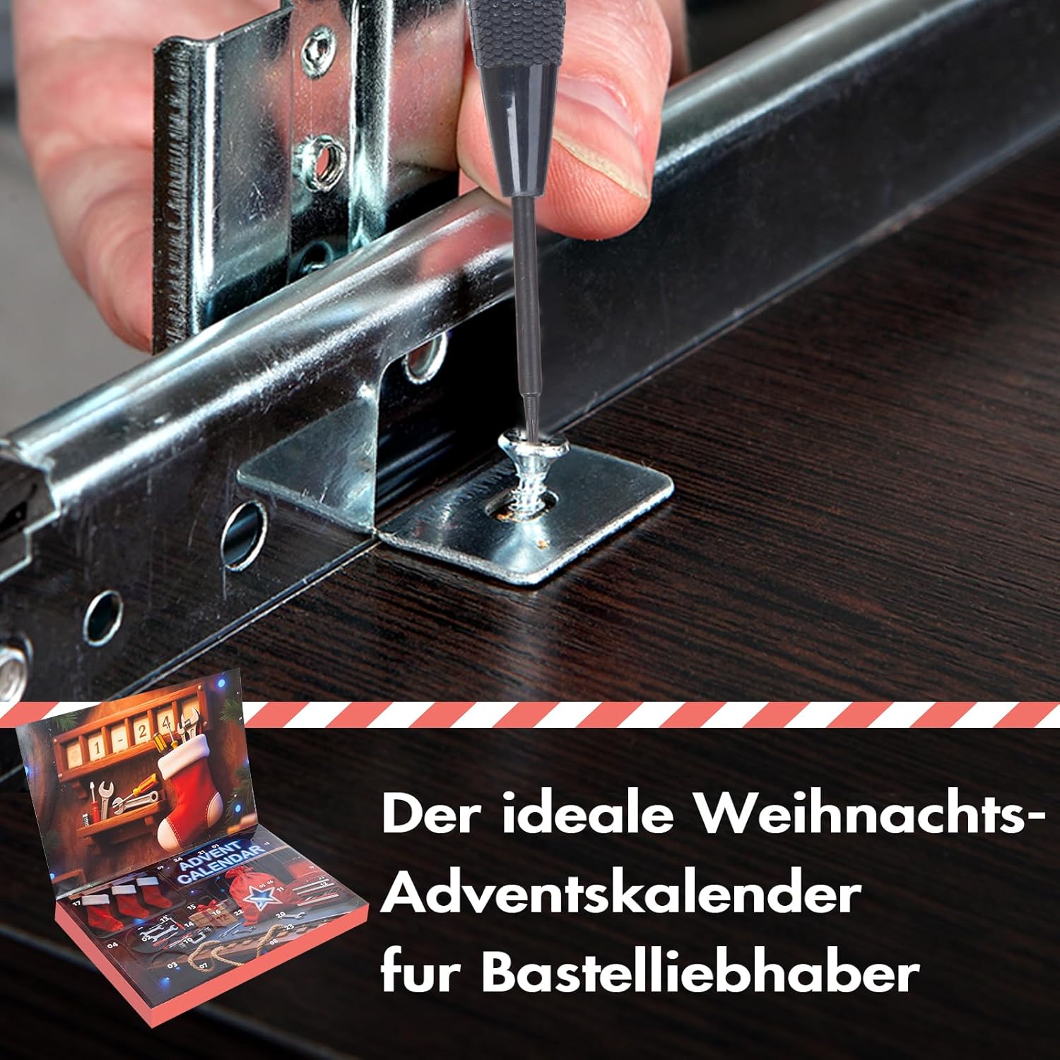 Advent Calendar 2025 Christmas Hand Tool for Men Countdown Calendar Gift for Son Dad Boyfriend Grandpa