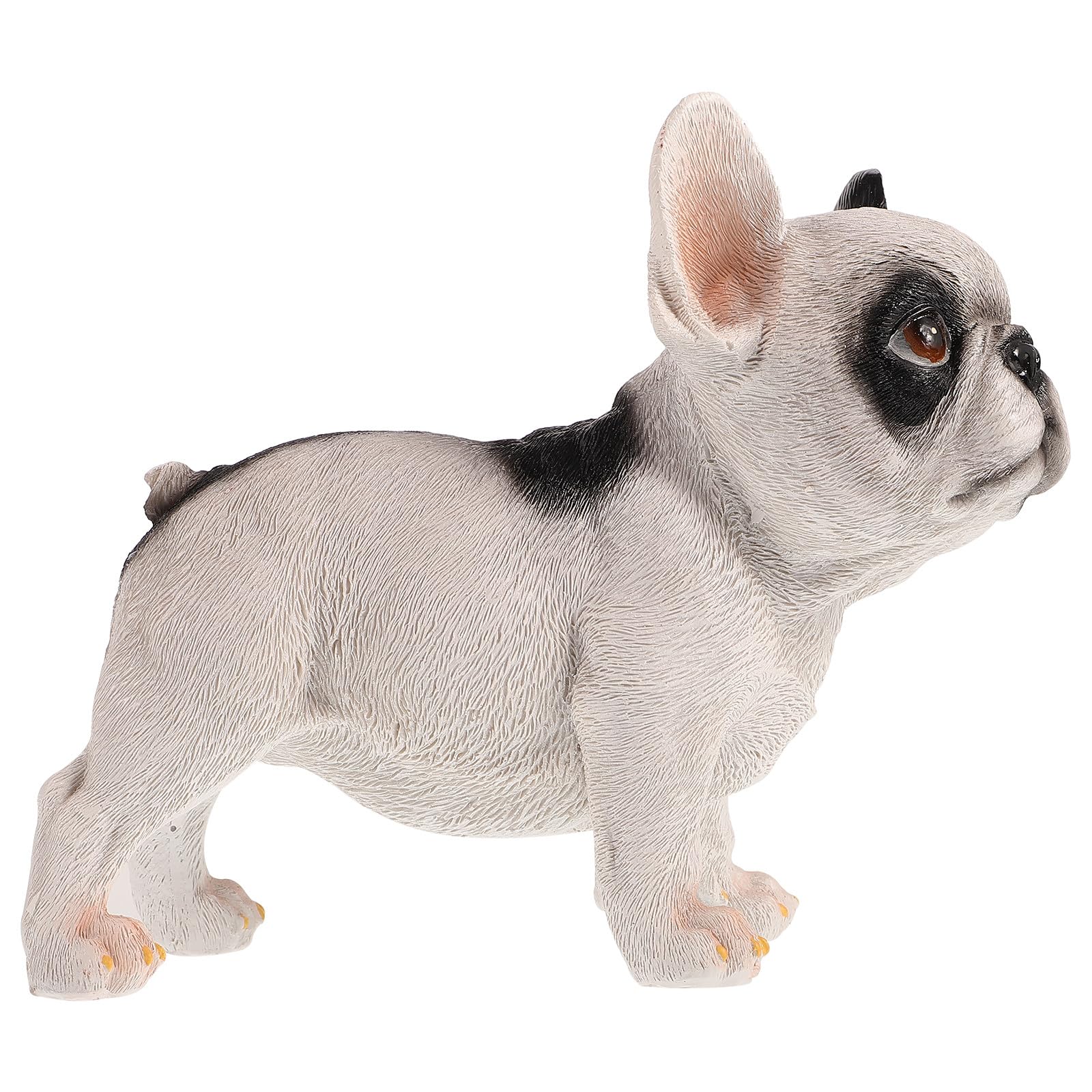 Statue chien réaliste bulldog pour embellir votre pelouse et patio