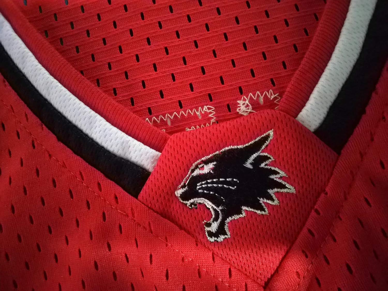 Boriz Zac E Troy Bolton 14 East High School Wildcats Red Patch Basketball Jersey (50)