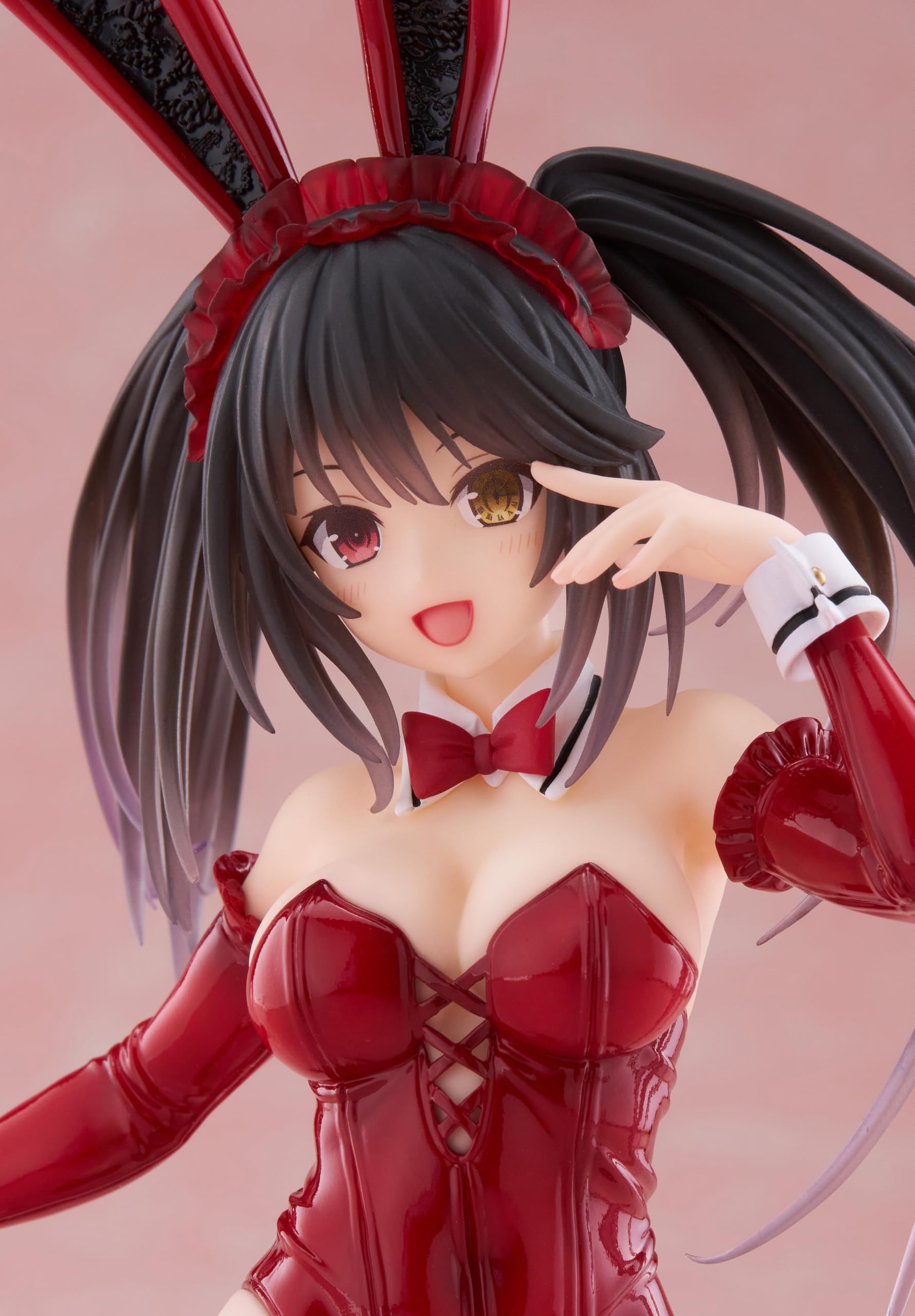 Date A Live V Statue de Bureau en PVC Figurine Mignonne Kurumi Tokisaki Bunny Ver. 13 cm