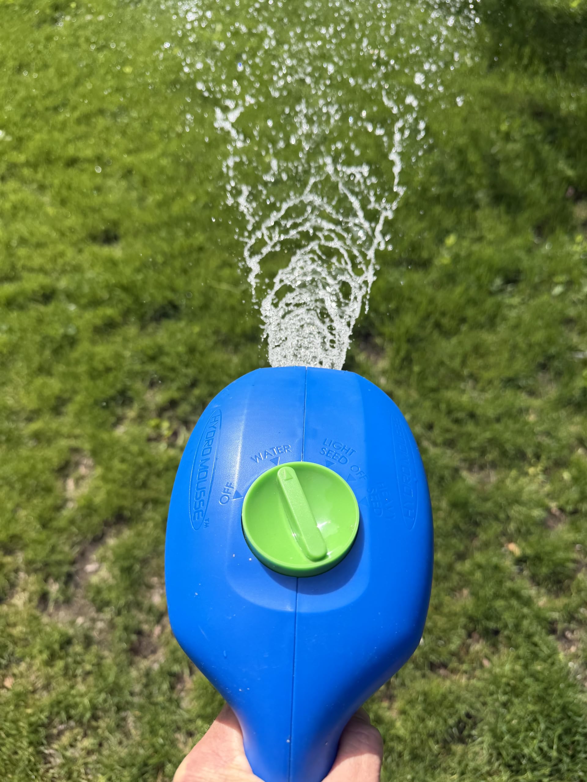 HYDROMOUSSE Reparación de césped líquido, con pulverizador