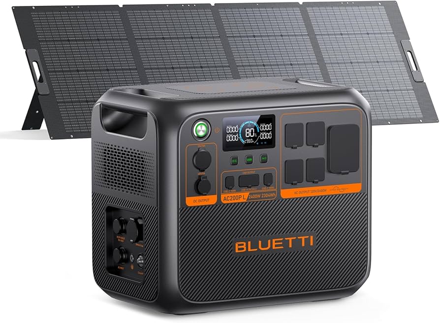 Amazon.com : BLUETTI AC200PL Solar Generator with 350W Solar Panel