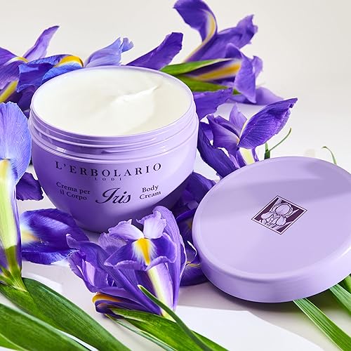 Miniatura 4 de L'Erbolario Crema corporal Iris - Hidratante para piel seca - Con flor de iris, aceite de almendras y extractos de malvavisco, hidratación rica y