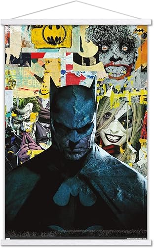 Miniatura 43 de Trends International DC Comics Batman - Póster de pared, 34 pulgadas de largo x 22.4 pulgadas, versión enmarcada en negro Versión con marco negro