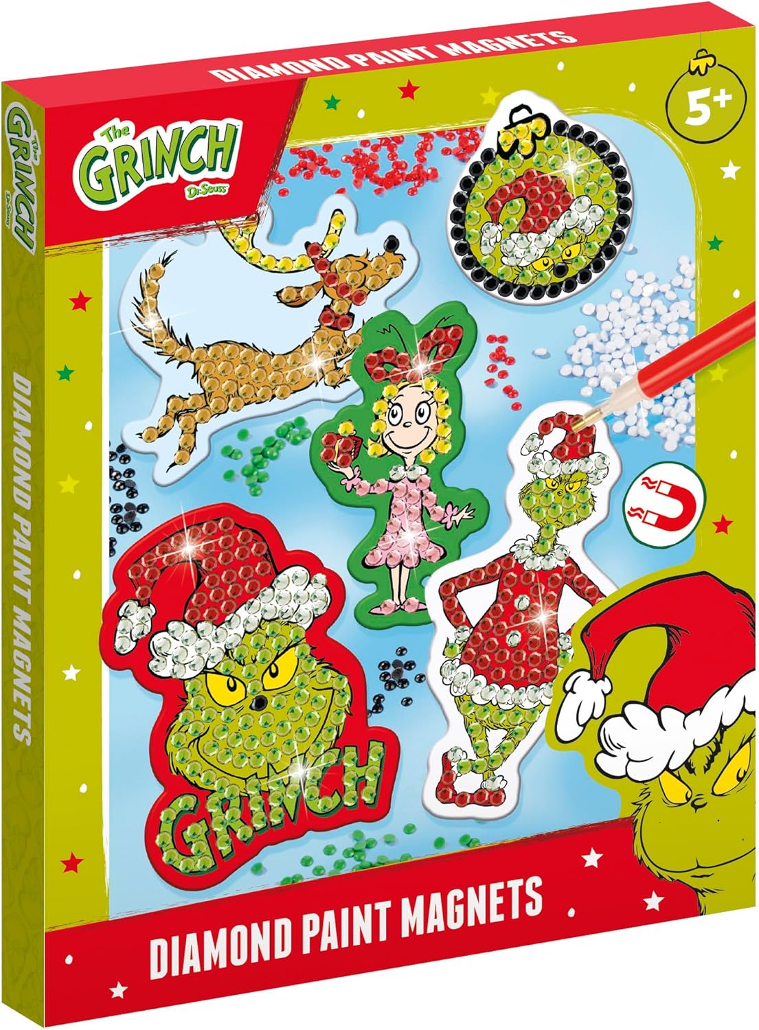 Kreativer Advents-Spaß zum Mini-Preis: 5er DIY-Magnet-Set für 3,99 €