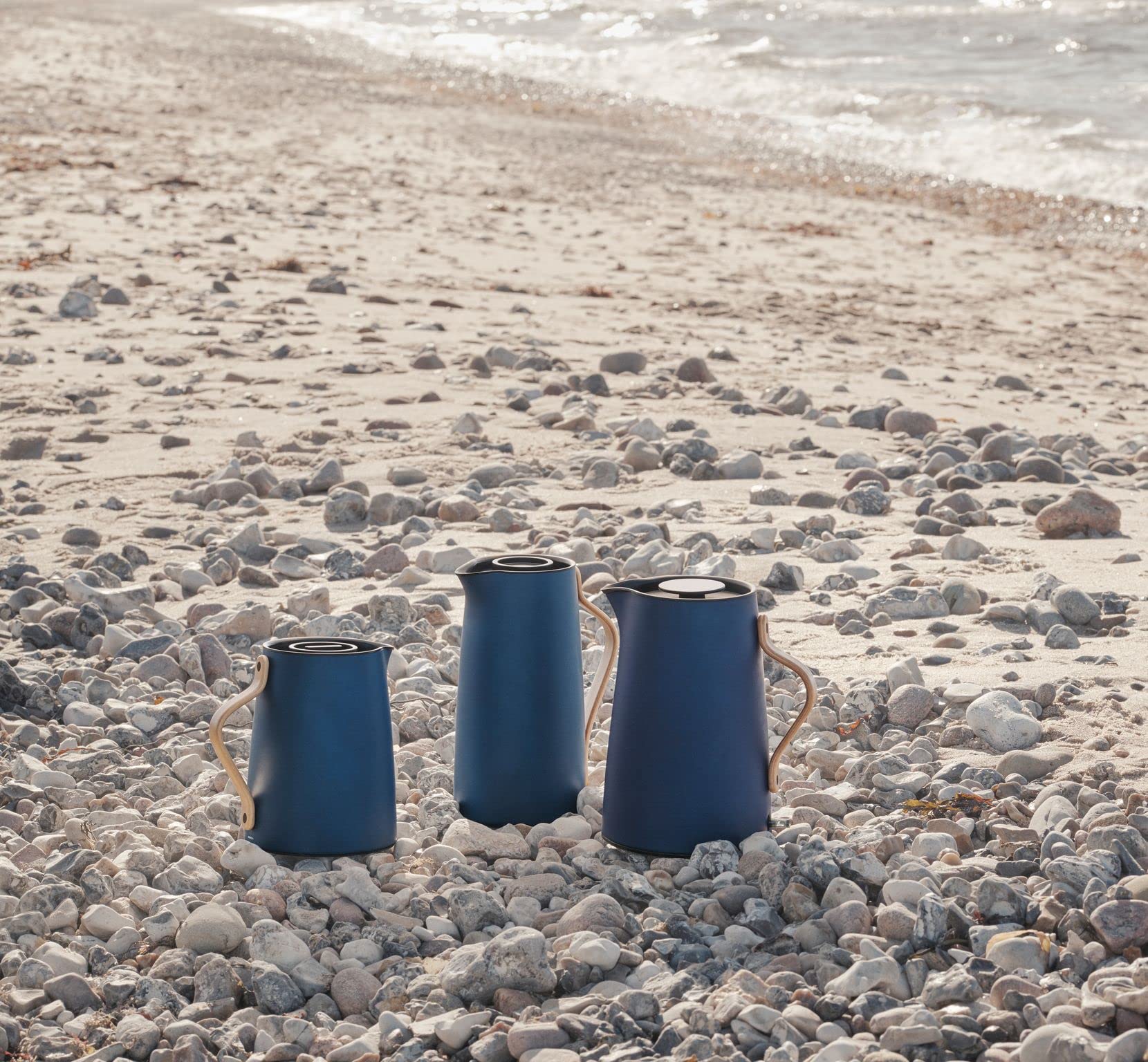 Image secondaire de Stelton Bouilloire Emma - Cuisinière électrique - Cafetière et théière scandinave - Filtre, Interrupteur de sécurité de cuisson