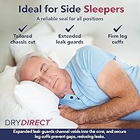 Vista 5 de Dry Direct Ultimate Protective Underwear, Soft Cloth-Like Adult Diapers, Max Absorbency Disposable Incontinence Protection - Small (Case of 56)