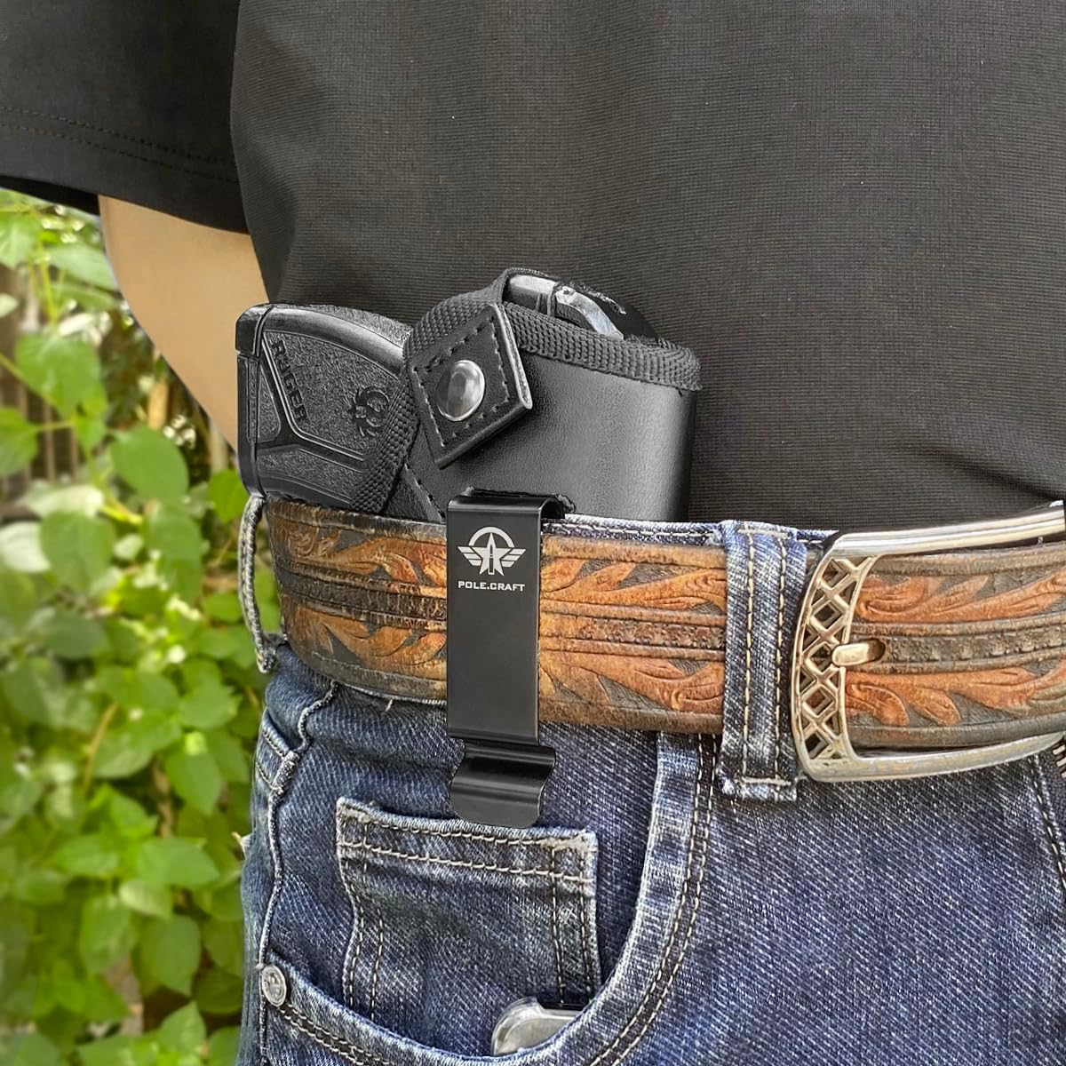 IWB Gun Holsters for Small Pistols: Ruger LCP 380, LCP MAX, LCP II- Sig Sauer P938 P238- Walther PPK 380, Kimber Micro 9 - S&W Bodyguard 380 - Kel-Tec P3AT .380