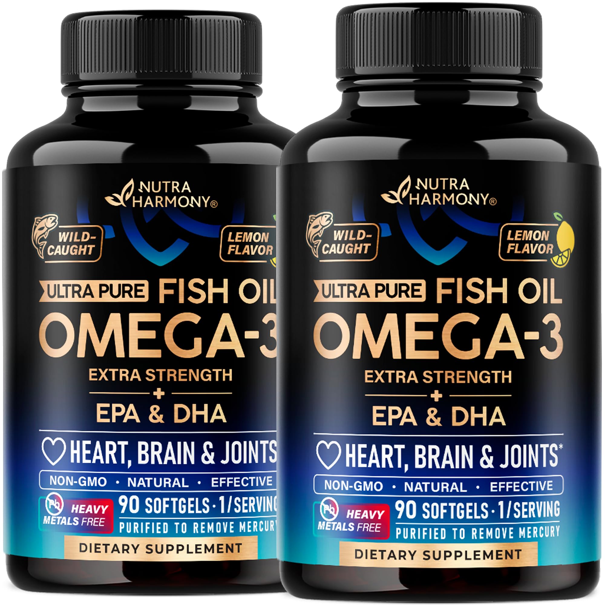Omega 3 Fish Oil 3600 mg - Omega 3 Supplement for Women & Men - 90 Softgels — Amazon image 13