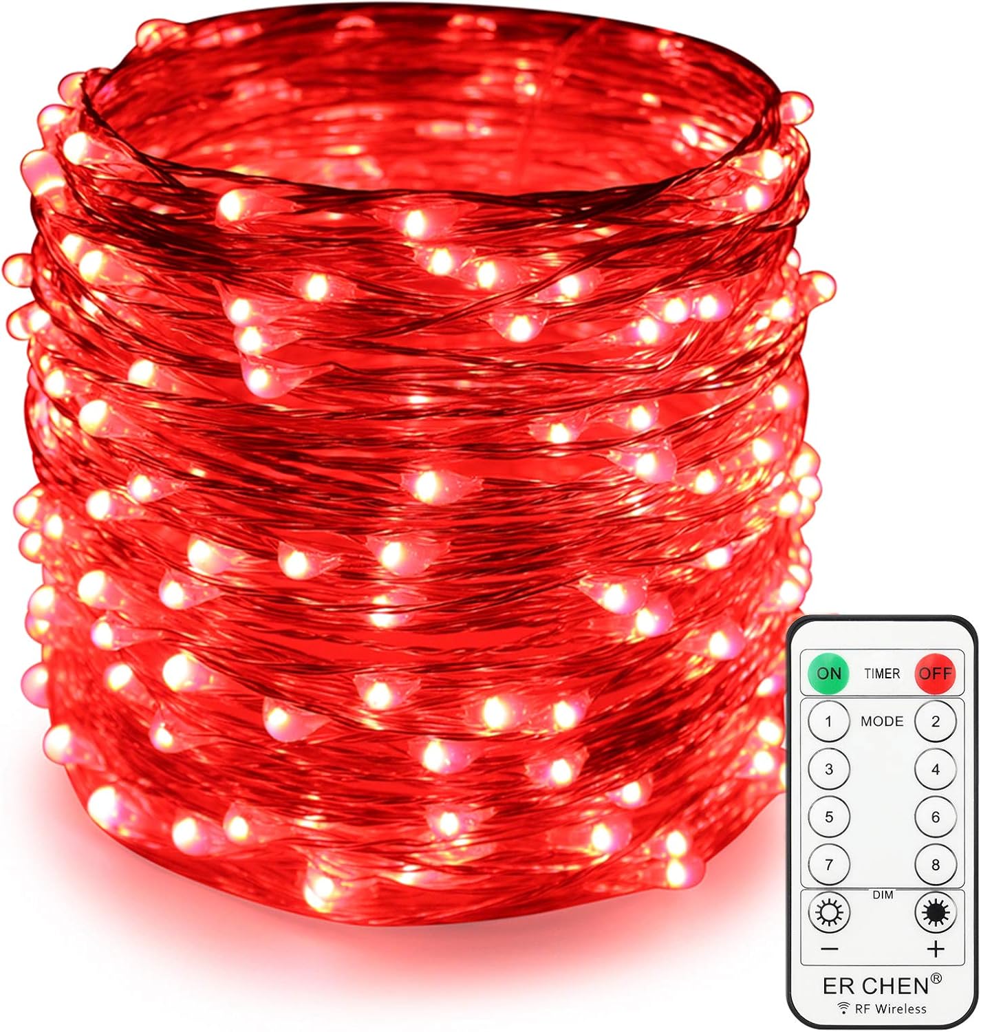 ER CHEN 99ft Led String Lights, 300 Led Fairy Starry Lights on 30M