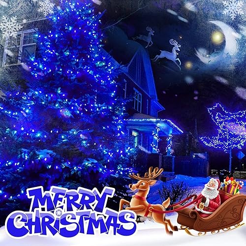 Miniatura 6 de Cadena de 200 luces LED de 98 pies, impermeables con 8 modos con memoria, fuente de alimentación certificada por UL de 30 V para el hogar, jardín,