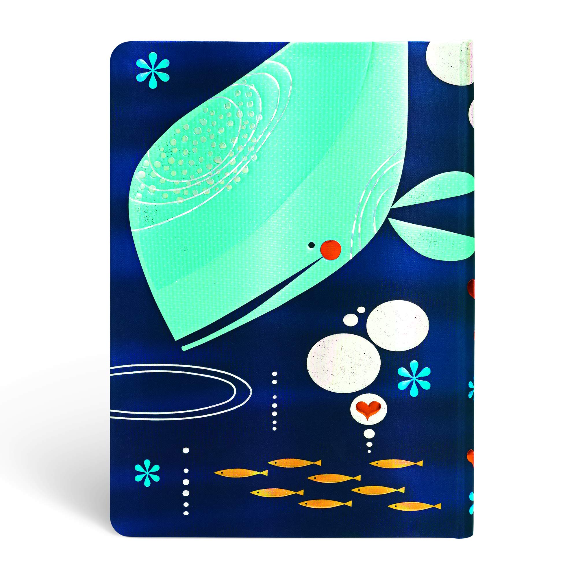 Whale and Friend Lined Hardcover Journal: Lined Midi (Tracy Walker's Animal Friends)