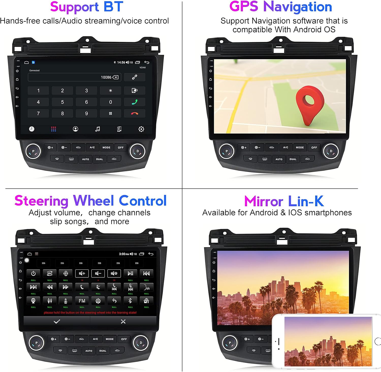 Black Friday - 60% OFF Android 10 Car Radio Stereo for Honda Accord 7 2003 2004 2005 2006 2007,10 Inch IPS Touch Screen GPS Navigation Built-in Carplay & Android Auto DSP WiFi BT with Backup Camera Best Review Android 10 Car Radio Stereo for Honda Accord 7 2003 2004 2005 2006 2007,10 Inch IPS Touch Screen GPS Navigation Built-in Carplay & Android Auto DSP WiFi BT with Backup Camera