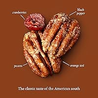 Vista 95 de Sahale Snacks - Mezcla glaseada de pacanas al ron y bananas, 4 onzas (paquete de 6)