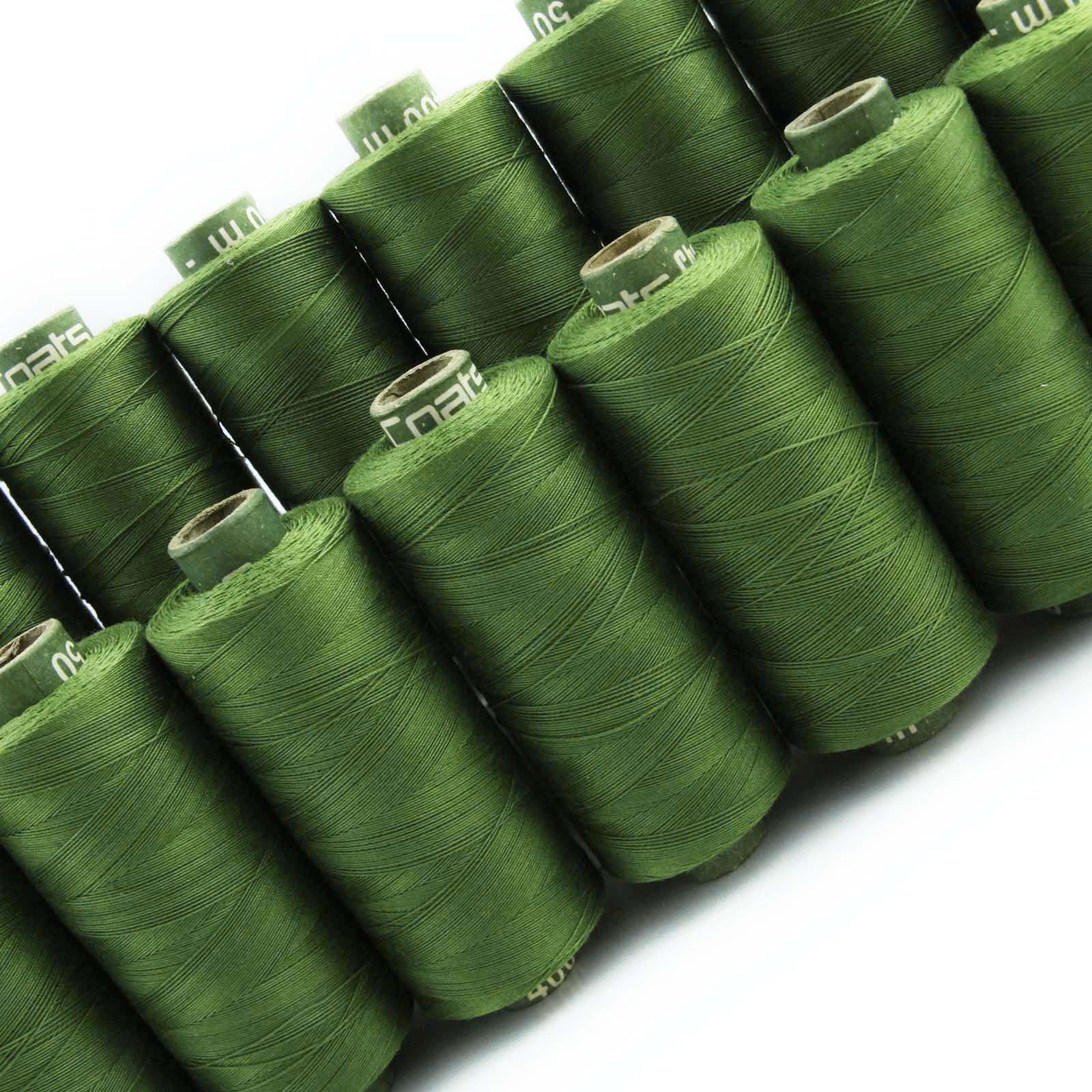 10 Pcs Beige Wholesale Spool Spun Quilting Over Locking Sewing Polyester Thread