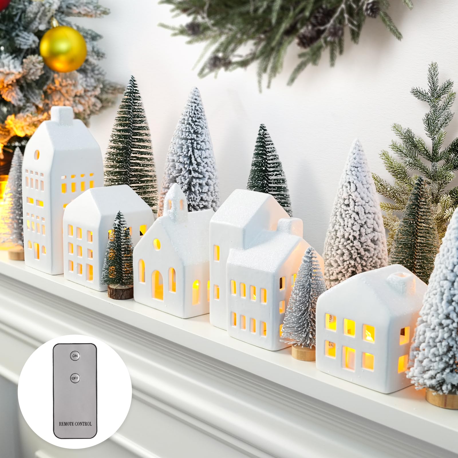 Zesua Ceramic Village Set