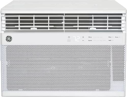 GE 12,000 BTU Smart Window Air Conditioner, Cools Large Rooms
