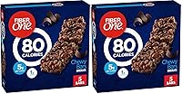 Vista 1 de Barras de snack masticables Fiber One de 70 calorías, chocolate, 5 unidades (Paquete de 2)