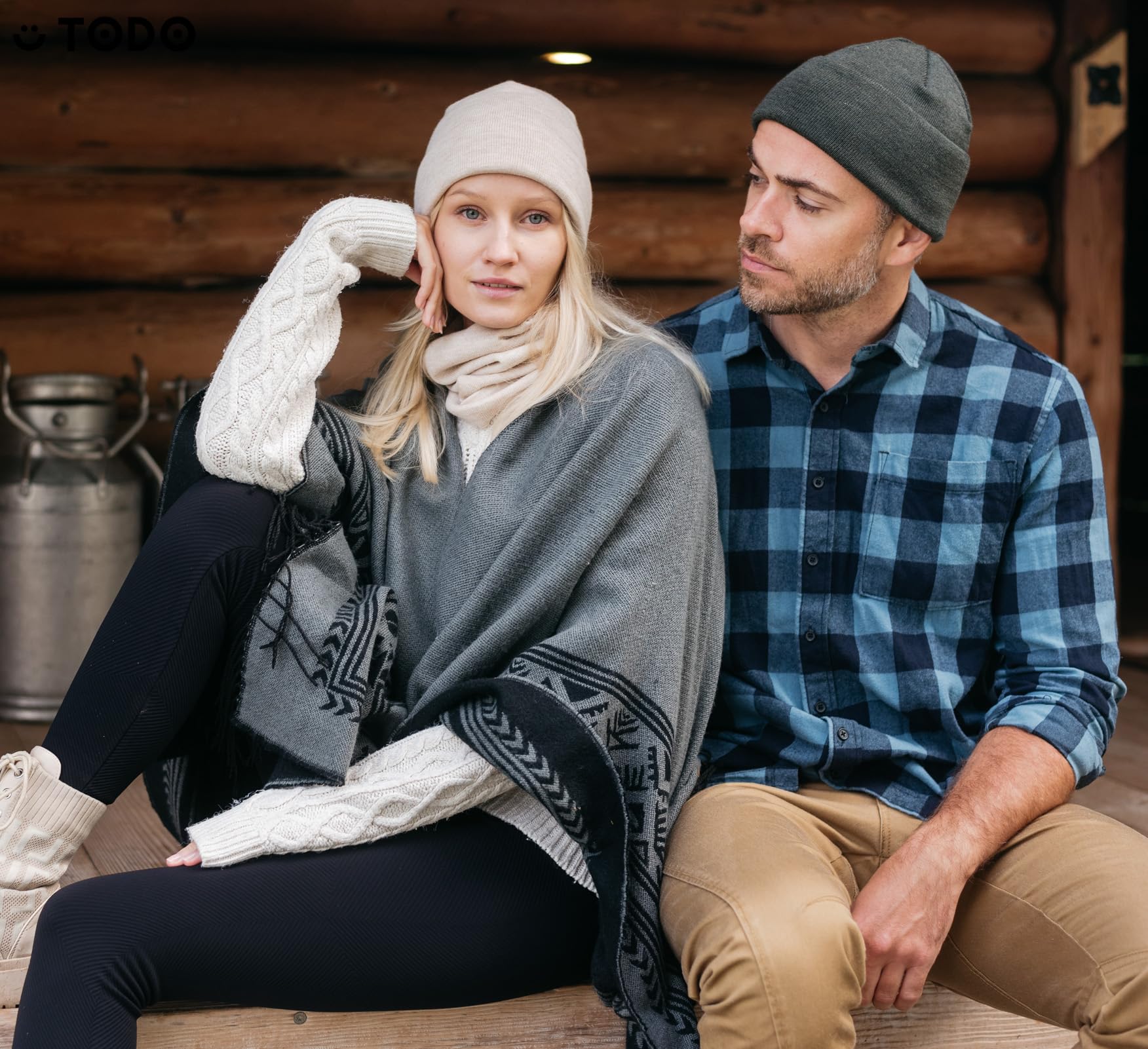 TODO Berretto in Lana Merino Caldo, Morbido, Comodo per Le giornate Fredde, Tutti i Giorni, all'Esterno Il Berretto in 100% Lana Merino Ti Tiene al Caldo Sia per Uomo Che per Donna